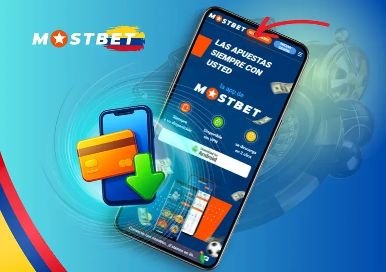 Depositar dinero desde la app de Mostbet