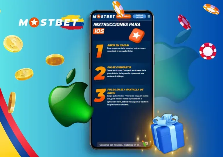 Cómo instalar la app de Mostbet en iOS