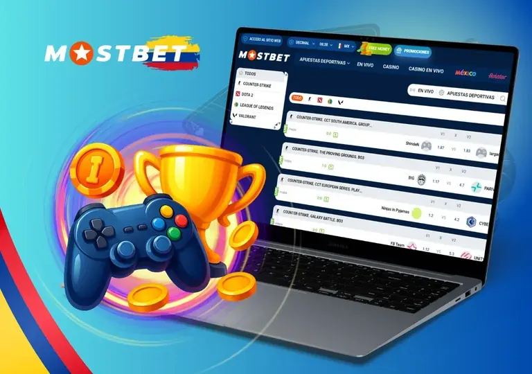 Apuestas de eSports en Mostbet Colombia