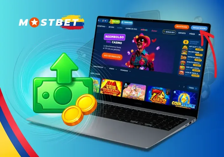 Opciones de retiro disponibles en Mostbet Colombia
